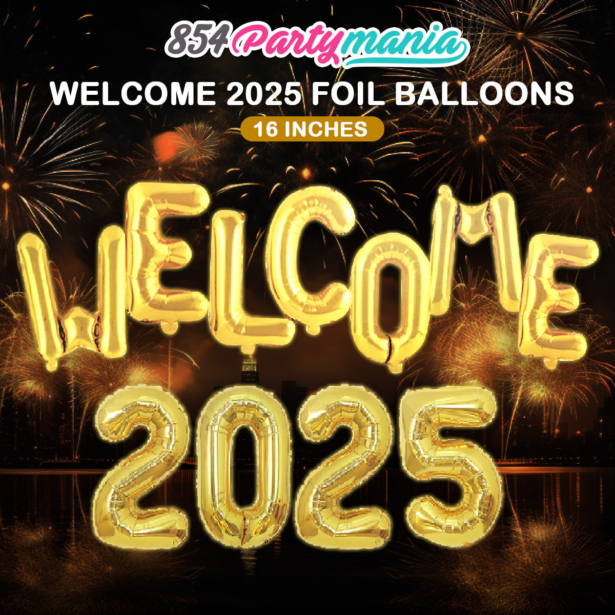 WELCOME 2025 SET NEW YEAR