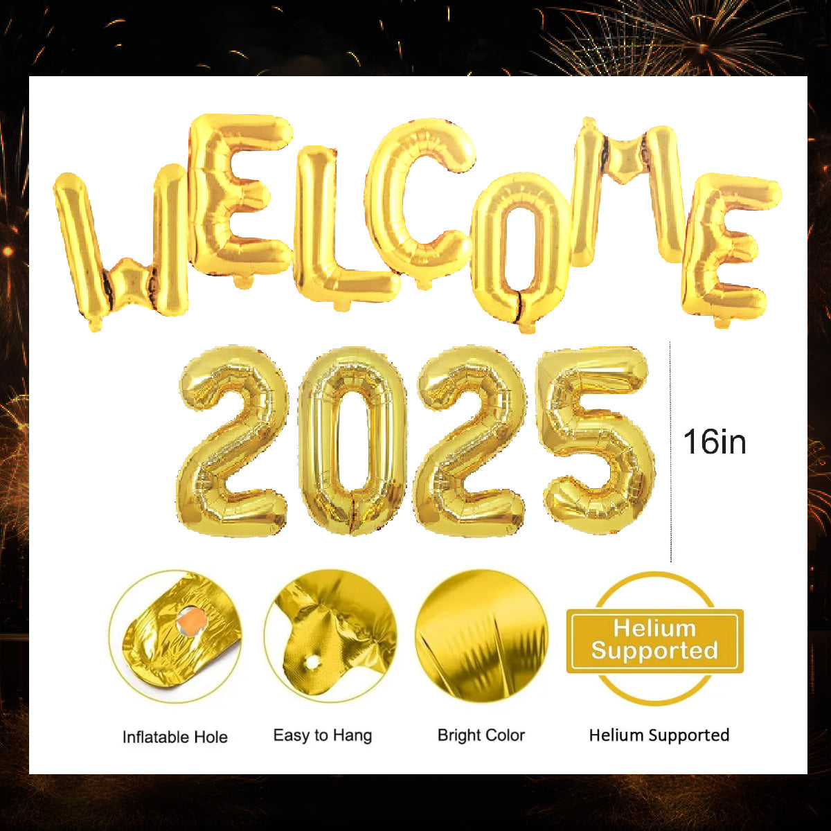 WELCOME 2025 SET NEW YEAR