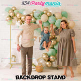 BACKDROP BALLOON STAND GOLD