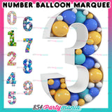 3FT FOAM NUMBER MARQUEE