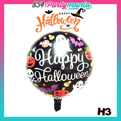 HALLOWEEN FOIL BALLOONS 18 INCH