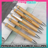 PERSONALIZED BAMBOO BALLPEN 6PCS