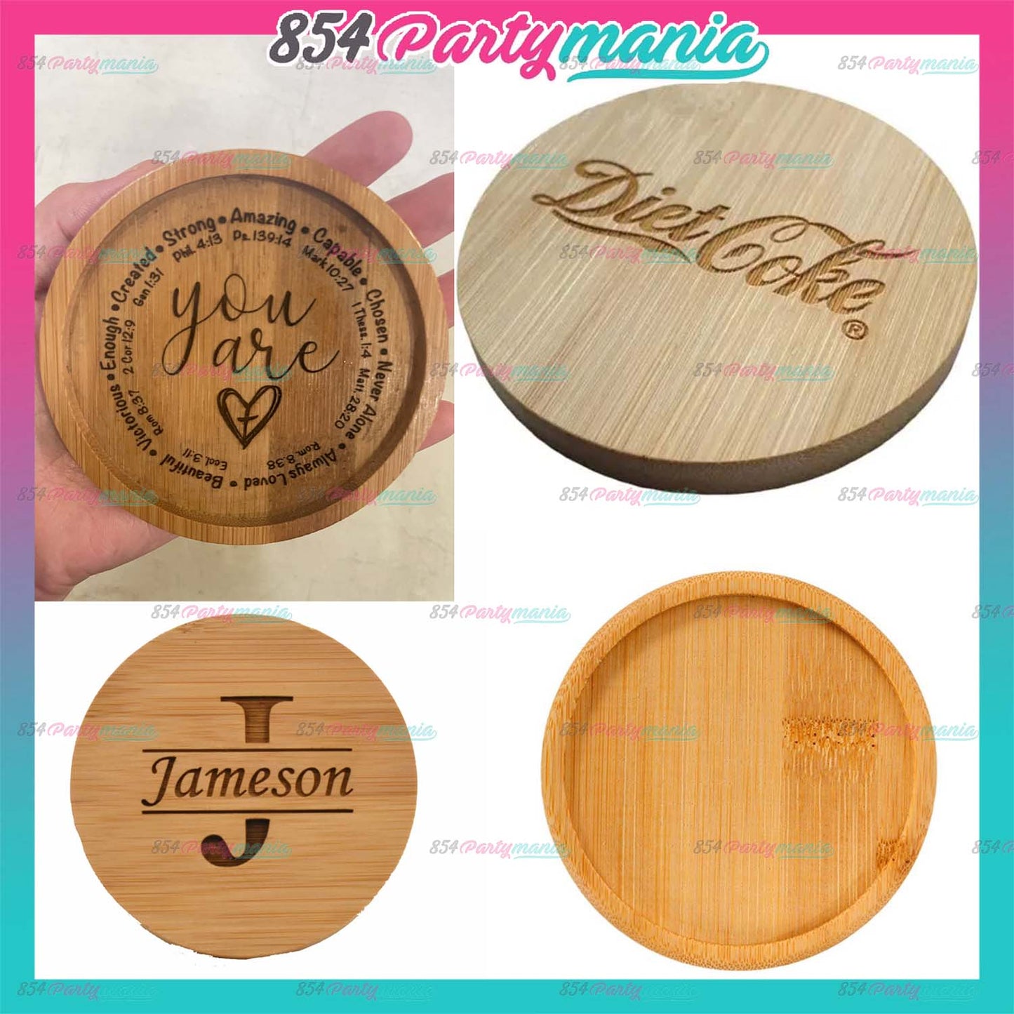 BAMBOO COASTER ROUND