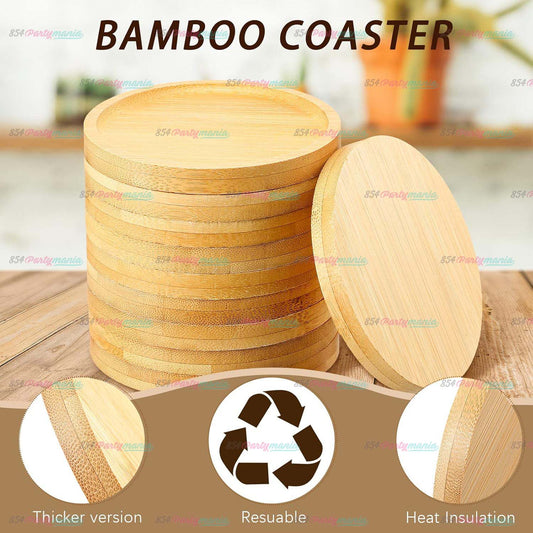 BAMBOO COASTER ROUND