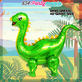 Large 3D Walking Dinosaur Foil Balloon (sold by 10's)