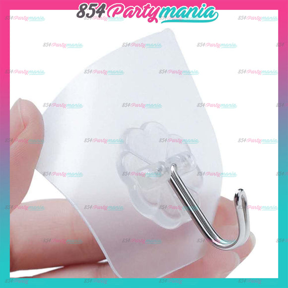 Transparent Hook Strong Sticky Wall Hanging Nail-free Hook