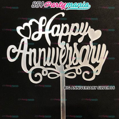 ACRYLIC CAKE TOPPER [PREMIUM QUALITY] (20pcs/pack)