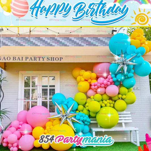 BALLOON GARLAND SETS-COLORFUL-QQL-139