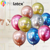 Prolatex Chrome Fullprint Printed Happy Birthday