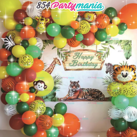 BALLOON GARLAND SETS-JUNGLESAFARI-QQL-85