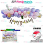 45PCS BALLOON GARLAND WITH BANNER SET