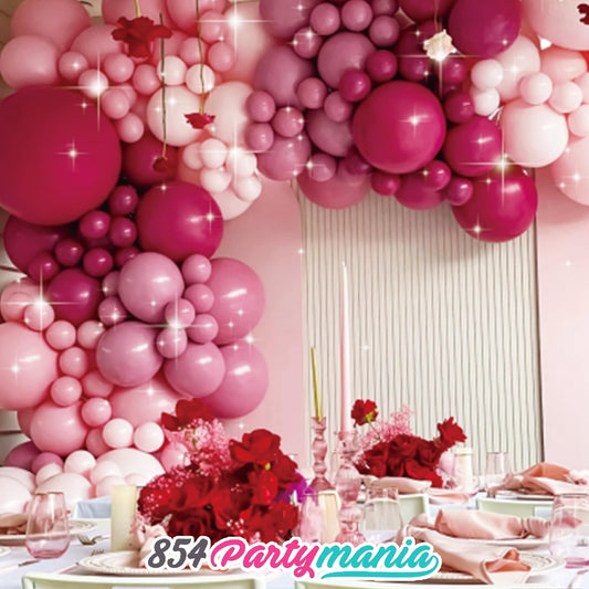 BALLOON GARLAND SETS-RUBYRED-QQL-125