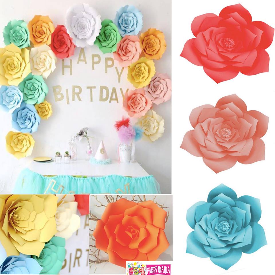 DIY GIANT PAPER FLOWER (12pcs min)