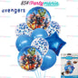 9 IN 1 CHARACTERS BALLOON SET (sold by 10's)