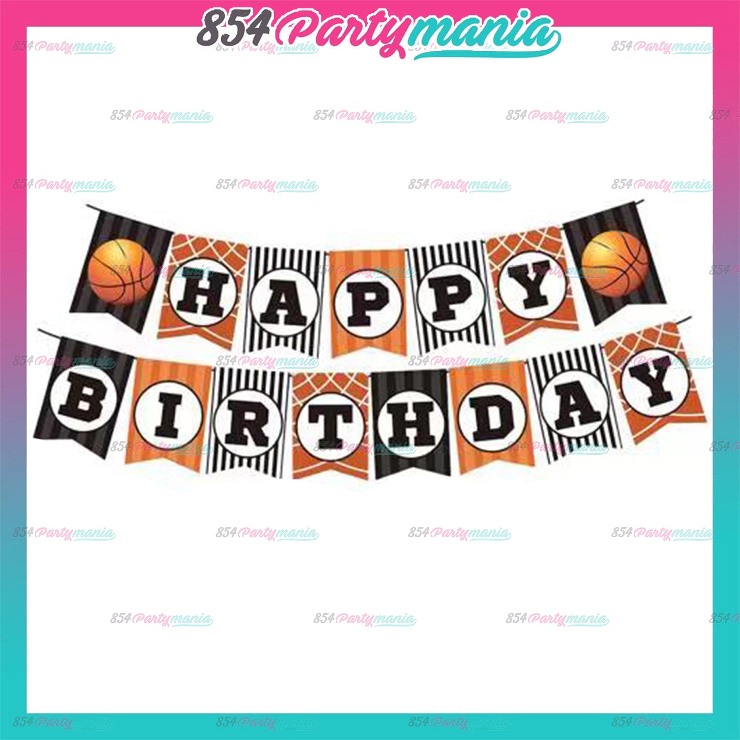 Basketball Party Bundle Set Sports (sold by 10's)