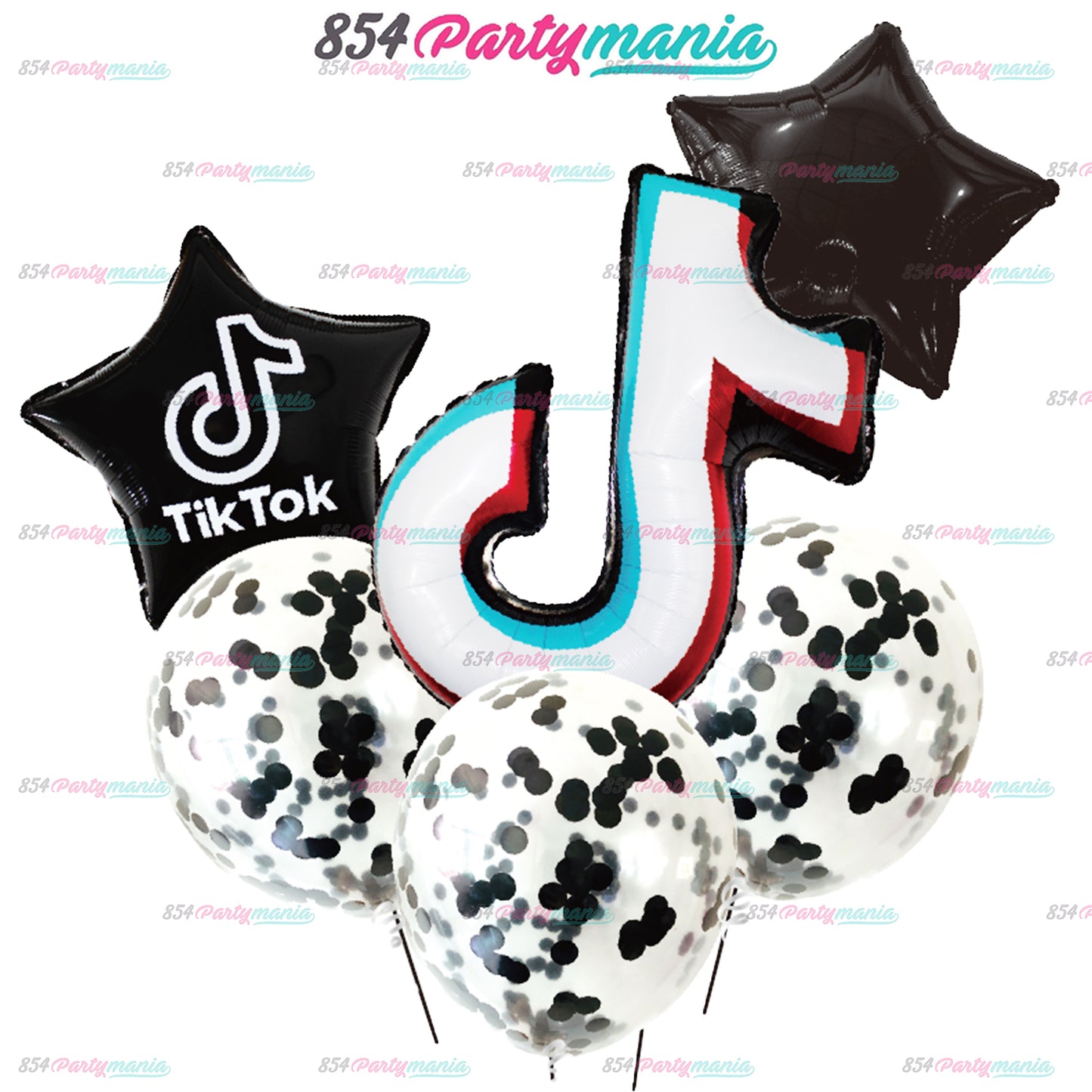 6 IN 1 TIKTOK BALLOON SET (sold by 10's)