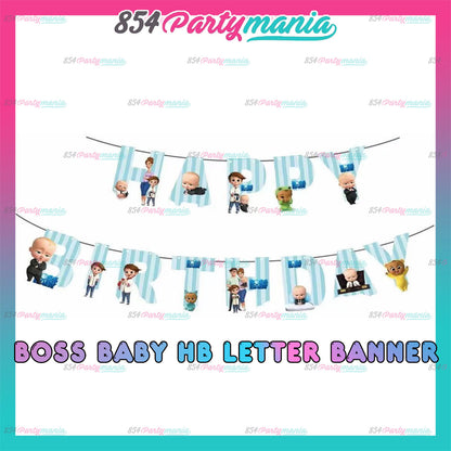 CHARACTER HAPPY BIRTHDAY BANNER (sold by 12')