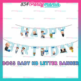 CHARACTER HAPPY BIRTHDAY BANNER (sold by 12')