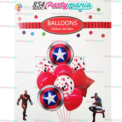 9 IN 1 CHARACTERS BALLOON SET (sold by 10's)