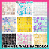 SHIMMER WALL BACKDROP SQUARE COLLECTION