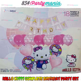 HELLO KITTY Birthday Party Bundle Set (sold by 10's)