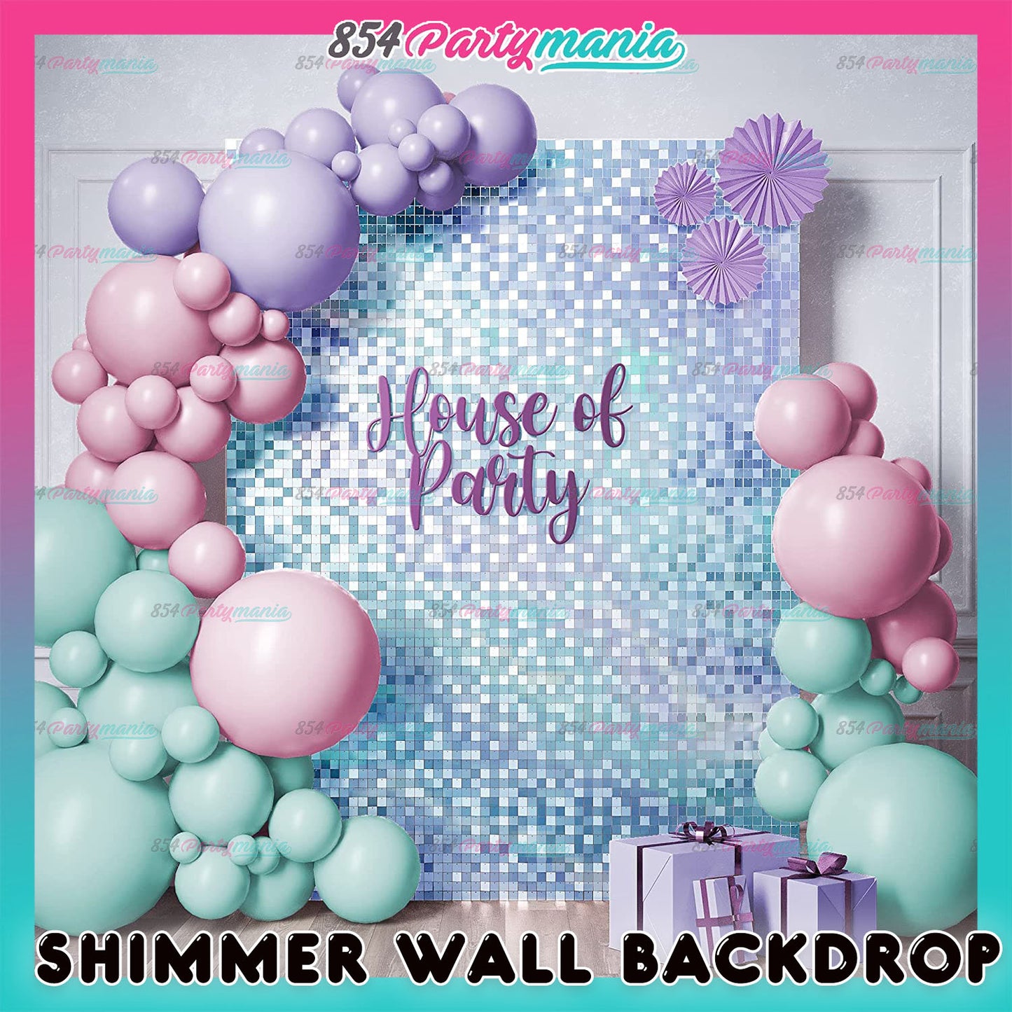 SHIMMER WALL BACKDROP SQUARE COLLECTION