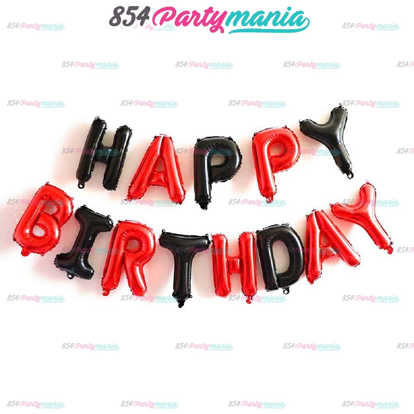 HAPPY BIRTHDAY LETTER FOIL SET (sold by 10's)