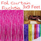 3METER FOIL CURTAIN SHINY