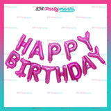 HAPPY BIRTHDAY LETTER FOIL SET (sold by 10's)