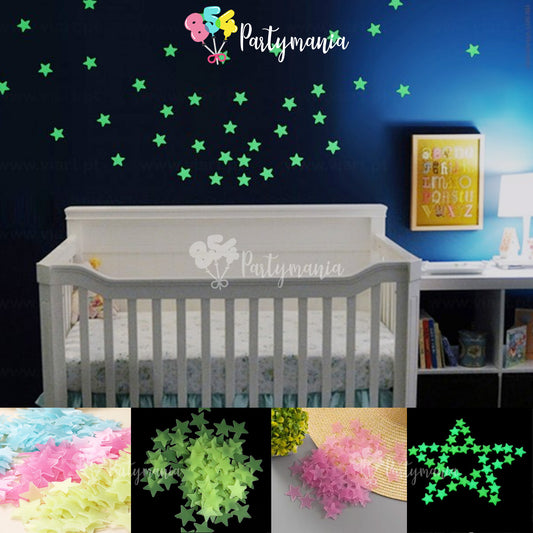 Toy Stars Glow in the dark wall decor