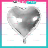 FOIL BALLOONS 18" Star and Heart VALENTINES (sold by 50's)