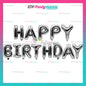 HAPPY BIRTHDAY LETTER FOIL SET (sold by 10's)