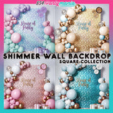 SHIMMER WALL BACKDROP SQUARE COLLECTION