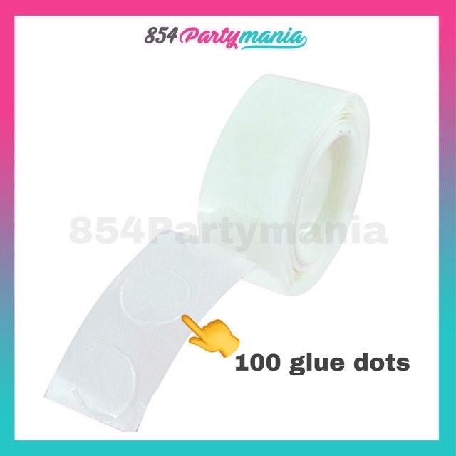 Glue Dots For Balloons Roll of 1000 – instaballoons Wholesale