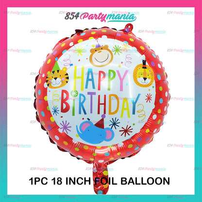 Foil Balloon 18" SAFARI RED (sold by 50's)