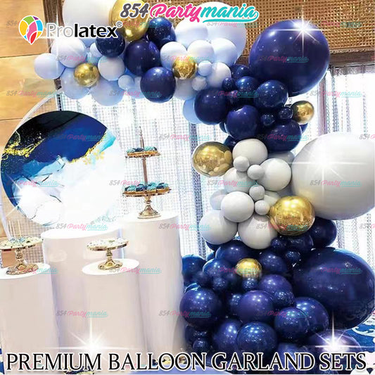 BALLOON GARLAND SETS-MIDNIGHT BLUE ASF024