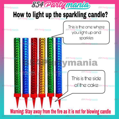 Sparkling Candle / Fountain Candle (sold by 10's)