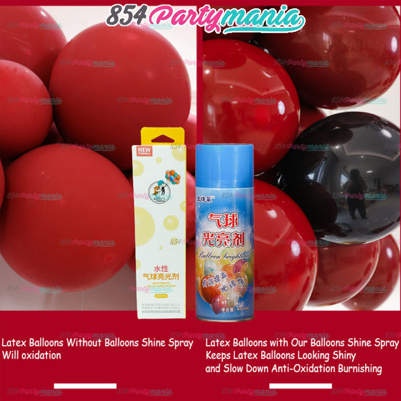 US Seller Balloon Shinny liquid Spray 450ml to shine and bright stay clear  la