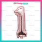 Letter Foil Balloon Rosegold 16" (sold by 10's) BRAND: PROLATEX