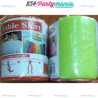 TABLE SKIRT Tulle DIY 50yards (5pcs min)