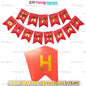 Happy Birthday Banner with Gold Print (12pcs min)