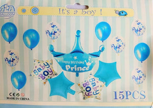 15PCS BABY BALLOON SET (sold by 10's)