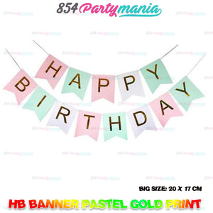 HB BANNER PASTEL SERIES (sold by 12's)