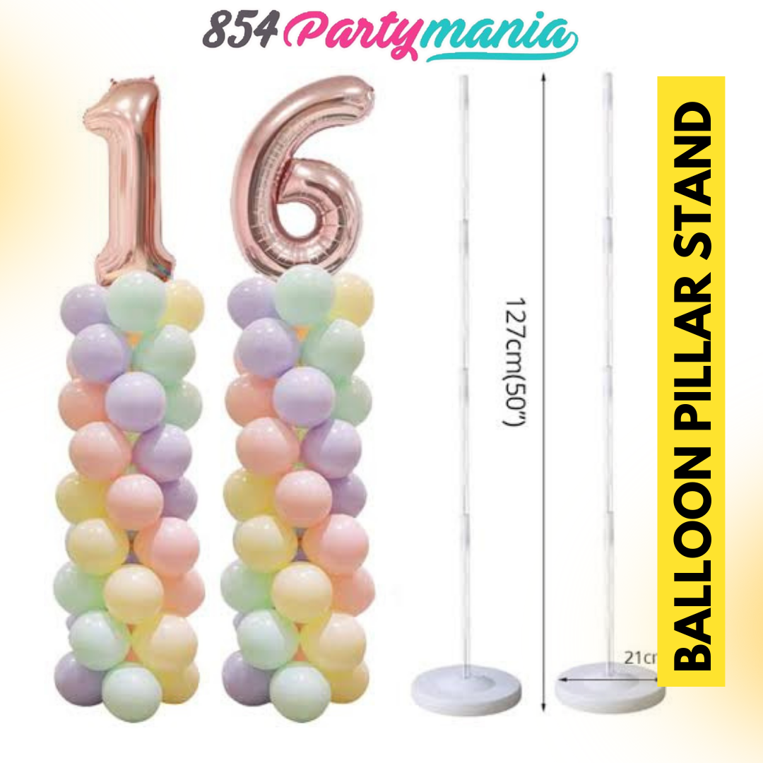 BALLOON PILLAR STAND (sold by 5's)