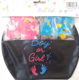 Gender Reveal 36" w/ 2 confetti (sold by 12's)