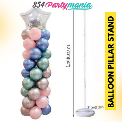 BALLOON PILLAR STAND (sold by 5's)