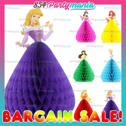 3D CAKE TOPPER PRINCESS (12pcs/ inner)