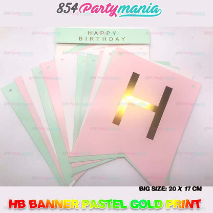 HB BANNER PASTEL SERIES (sold by 12's)