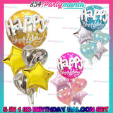 5 IN 1 BALLOON SET 3D HB BALLOON (sold by 10's)