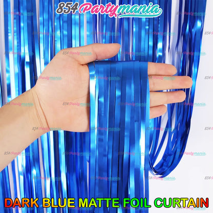 Matte Foil Curtain 3M [THICKER QUALITY] (5pcs min)